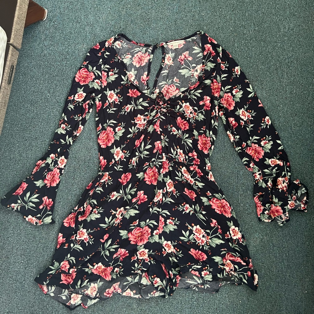 American eagle floral romper
